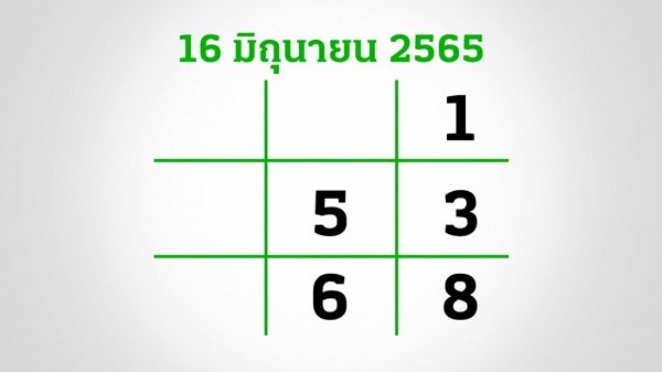 เลขเด็ดไทยรัฐ16/06/65